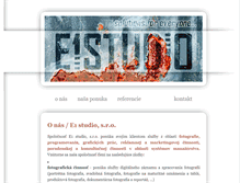 Tablet Screenshot of e1studio.sk